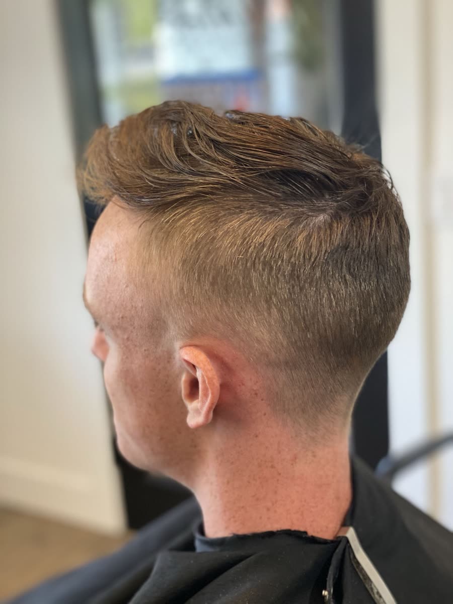 Classic taper, back view